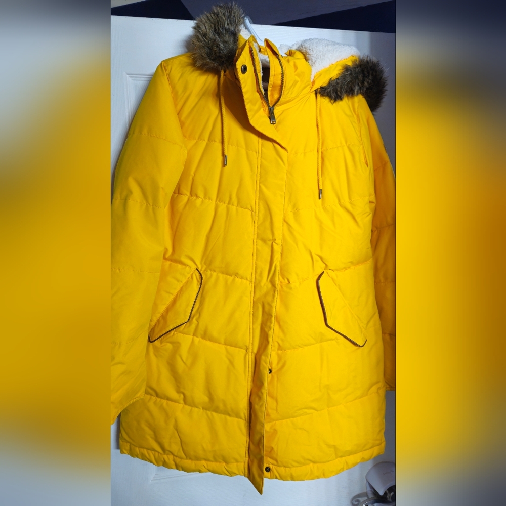Yellow Roxy Winter Jacket - Picture 3 of 8